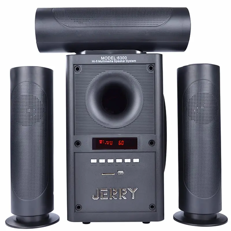 AC 220 V e DC 12 V di alimentazione USB SD FM 3.1 JERRY sistema di altoparlante per il calcolatore 3.1 surround/altoparlanti multimediali JERRY 3.1