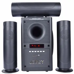 AC 220 V 和 DC 12 V 电源 USB SD FM 3.1 JERRY 扬声器，适用于计算机 3.1 环绕系统/ 多媒体 JERRY 音箱 3.1