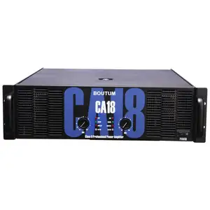 Boutum CA-20 8 ohm stereo 1100W Professional Audio 2 Channel Power Amplifier