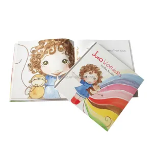 Comic Hardcover Book Printing with Cartoon Little Girl Character Fancy Gifts for Children's Education OEM Service Provided