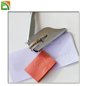 Customized paper embosser with plating steel plier for seal