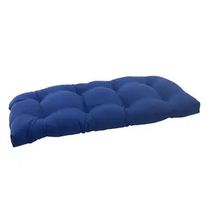 Outdoor/<strong>Indoor</strong> Woven Square Swing Chair Long <strong>Bench</strong> <strong>Cushion</strong> 100% Polyester Waterproof Flame Retardant Removable Washable Garden - Product Image 3