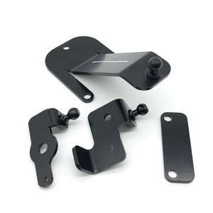 Acier galvanisé noir, fer forgé, équerre en métal de taille L à <span class=keywords><strong>vendre</strong></span> - Product Image 5