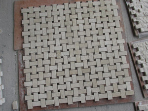 Trung quốc thiết kế mới giá rẻ khảm đá cẩm thạch xương cá khảm đá cẩm thạch Carrara khảm đá cẩm thạch - Product Image 4