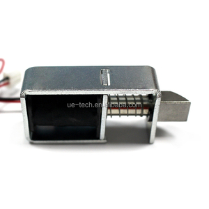 DC <span class=keywords><strong>24V</strong></span> 오픈 프레임 스프링 로드 풀 도어 잠금 솔레노이드 전자석 UE-0831S-24A - Product Image 3