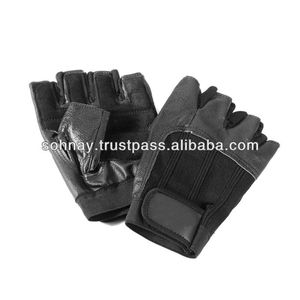 AMARA ถุงมือยกน้ำหนักหนังแท้โลโก้ออกแบบได้ตามต้องการ - Product Image 1