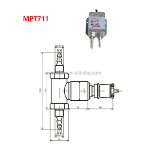 Mpt711 Micro không khí khác biệt cảm biến áp suất - Product Image 4