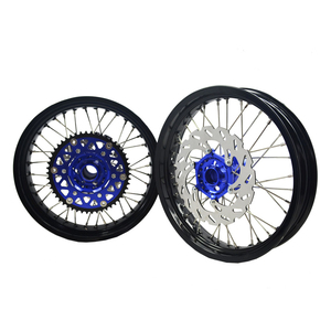 Ensembles de roues de moto YZ <span class=keywords><strong>YZF</strong></span> WRF 250cc Supermoto 17 pouces pour Yamaha - Product Image 1