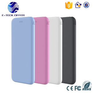 Power Bank Delgado, Tarjeta <span class=keywords><strong>de</strong></span> Crédito Banco <span class=keywords><strong>de</strong></span> la energía <span class=keywords><strong>5000</strong></span> MAH para el regalo promocional mini powerbank - Product Image 1
