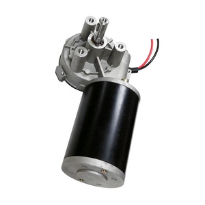 Motor gir Dc elektrik Rpm rendah torsi tinggi 80W 60 Rpm 110v sikat tahan air baja karbon Magnet permanen reversibel ACP IE 1