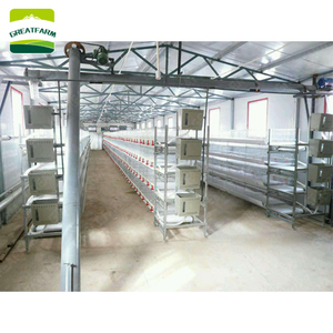 Gabbia per Polli da Carne in Acciaio Inossidabile di Alta Qualità a 3 Livelli per Allevamento - Product Image 2