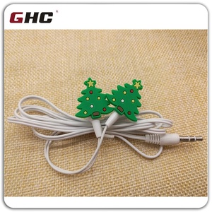En vedette portable arbre De Noël enfants écouteurs avec 2D PVC design - Product Image 4