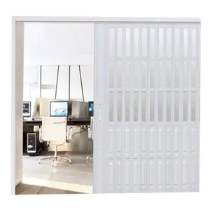 Plastic Metal Accordion Doors PVC Folding Door