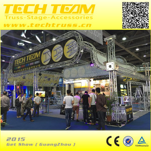Aluminio exposición truss espita sistema, Sistemas de techo truss truss etapa portable mundial - Product Image 6