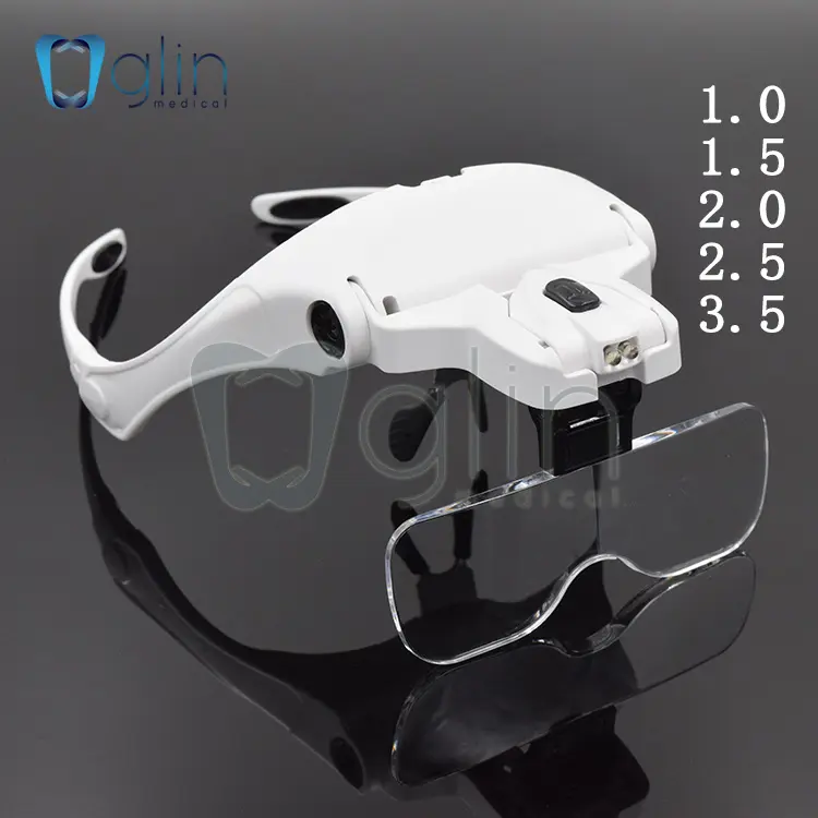 Dental Magnifier With Light Dental Loupe