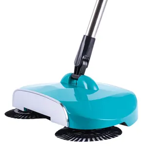 360 roller brush hand push auto smart sweeper for hard floor cleaning