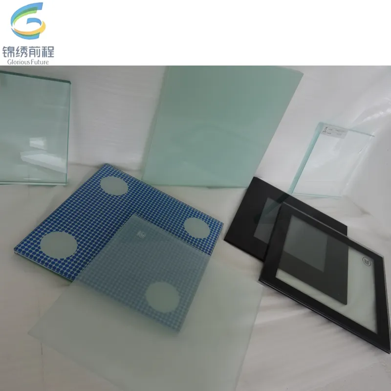 silkscreen digital printing color glazing ceramic frit biggest size glass manufacturer