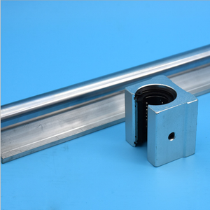รางเลื่อนแบบเส้นตรง SBR20 SBR20UU ขนาดเส้นผ่านศูนย์กลาง 20 มม. สำหรับงาน CNC ทำจากอะลูมิเนียม พร้อมบล็อกลูกปืน - Product Image 4