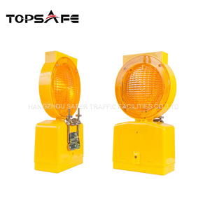 Ámbar <span class=keywords><strong>0</strong></span>,4 W Panel Solar LED parpadeante luz de advertencia - Product Image 1