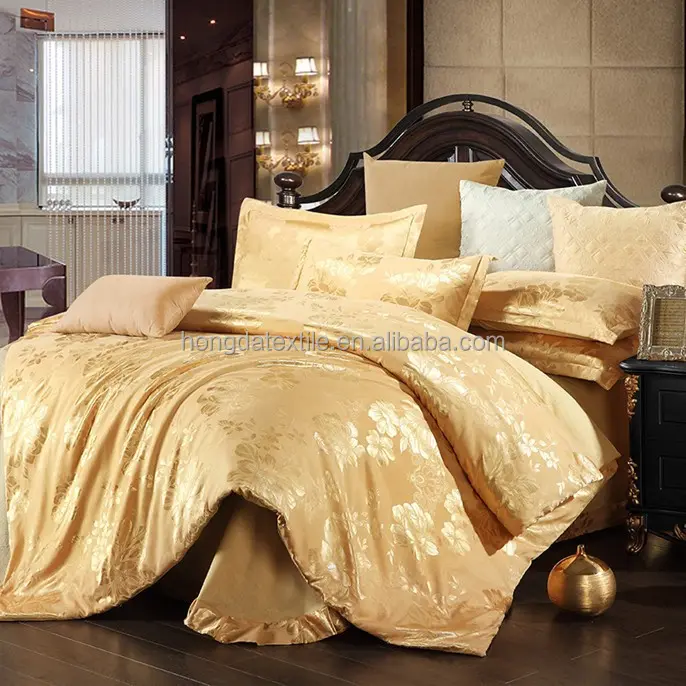 Letto Fogli di Biancheria Da Letto Set di Lusso 100% Reale Tessuto di Seta di Gelso Jacquard Duvet Cover Set 50 Set OEKO-TEX STANDARD 100 Pianura tinti