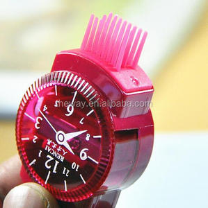 Fancy jam tangan pensil wajah, rautan pensil dengan penghapus dan kuas 3 in 1 hadiah yang bagus untuk anak-anak - Product Image 4