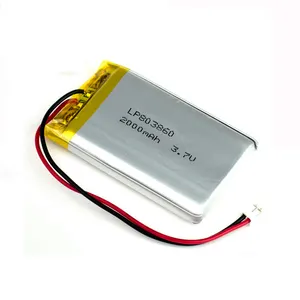 LP803860 li-polymeer batterij 803860 2000 mah 3.7 v 2ah lipo cel