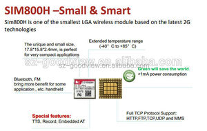 <span class=keywords><strong>SIMcom</strong></span> Gốc Quad-band <span class=keywords><strong>GSM</strong></span>/GPRS LGA <span class=keywords><strong>Modem</strong></span> SIM800H - Product Image 3