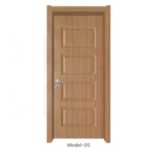 Puertas de PVC de Fábrica China, Puerta de WPC con Marco de Puerta de WPC de 200 mm para el Mercado de Irak/Dubái/Medio Oriente - Product Image 4