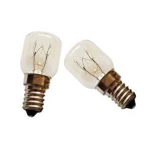 15 W Ad Incandescenza <span class=keywords><strong>Lampadina</strong></span> E12 E14 Lampada di Sale Tostapane Forno <span class=keywords><strong>Frigorifero</strong></span> Luce Lampadine A Incandescenza In Vetro di Illuminazione Della Lampada 110 V ST26 t22 T25 - Product Image 2