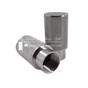 5 Um 316 Silinder Filter Jala Multilapisan Baja Tahan Karat Disinter untuk Filtrasi Bubuk - Product Image 3