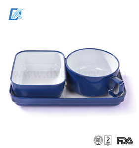 Precio de fábrica Al Por Mayor de Doble Color Giratorio De Plástico Vajilla de Avión - Product Image 1