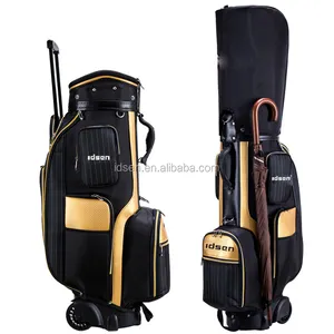 High Quality Custom Golf Bag Tour Staff with wheel