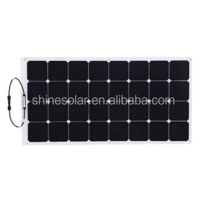 120 W panel solar flexible SunPower celular ultra fino flexible con MC4 carga para barco RV cabina COCHE Tienda - Product Image 4
