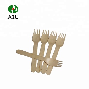 La meilleure Vente Pas Cher En Bois Ustensiles En Bois Forks Partie Jetable Écologique <span class=keywords><strong>Argenterie</strong></span> - Product Image 3