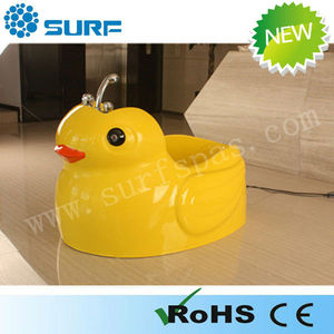 surf 2013 di nuova progettazione la prima al mondo giallo anatra bambino vasca da bagno portatile - Product Image 1