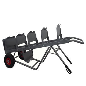 Logística plegable de acero de agua embotellada mano carro para botella - Product Image 5