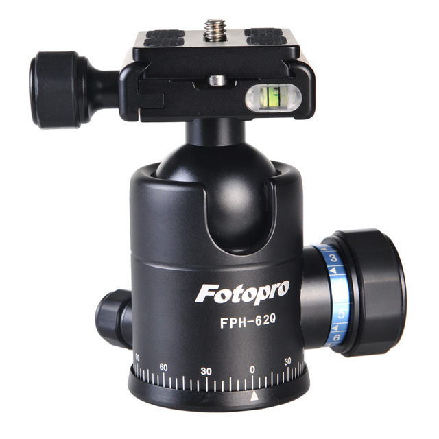 Fotopro FPH-62Q Modern Design Aluminum Material Professional Tripod Camera Ball Head
