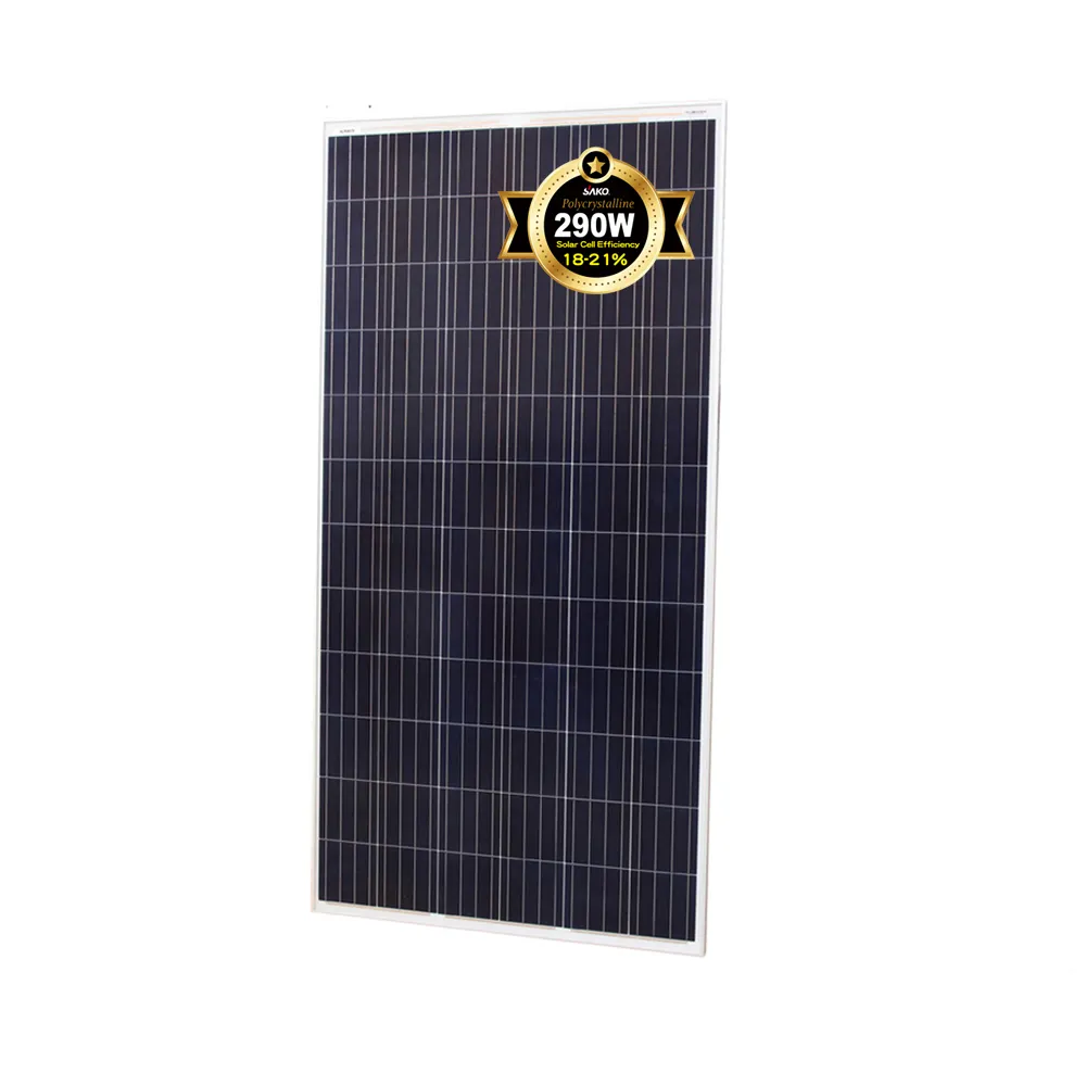 Painéis solares polycrystalline sako, painel solar de 290 w 340w 350w 360 w