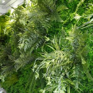 Thảm Cỏ Nhân Tạo Trong Nhà Thảm Gỗ Hoàng Dương Tấm Nhựa Dọc Tường Cây Xanh Hàng Rào Gỗ Hoàng Dương Cỏ Xanh Tường - Product Image 2