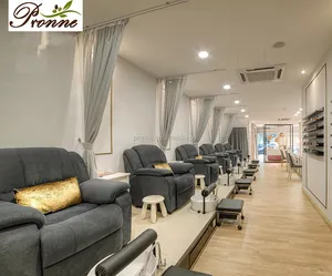 Fornecedor de sofá de pedicure simples com banheira de pedicure