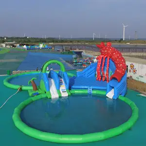 Der beliebteste Wasser-Themenpark für kommerzielle Outdoor-Riesen für Erwachsene und Kinder