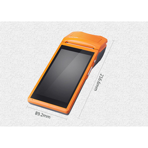 Android แบบพกพาไร้สายเครื่องพิมพ์ใบเสร็จสำหรับ5.5นิ้วไมโคร Usb พอร์ต Android ระบบ WIFI GPRS บลูทูธเครื่องพิมพ์ - Product Image 1