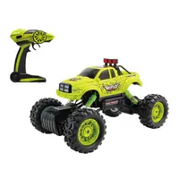 Mini voiture jouet rc pour enfants, chenilles avec télécommande, hors route, 1/14G 4WD monster truck, grandes roues, 2.4