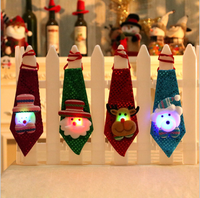 2022 Weihnachts dekorationen Erwachsene Kinder Geschenk Pailletten Krawatte Mädchen und Jungen Geschenke Kreative Geschenke Pailletten Krawatten Krawatten