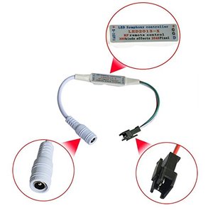 DC5-24V <span class=keywords><strong>Mini</strong></span> 14 tasti RF telecomando <span class=keywords><strong>Controller</strong></span> led pixel per WS2811 WS2812B SK6812 colori da sogno indirizzabile luci a LED - Product Image 5