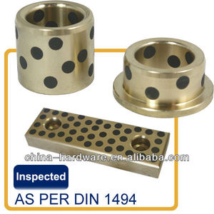 A1 Autolubricante 500 # SP2 Placa de desgaste deslizante fundida 40 45 30 20 10 8 15 100 150 140 130 120 Arbusto integrado de grafito deslizante - Product Image 2