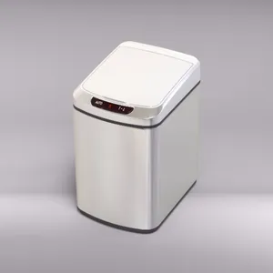 13 gallon acciaio eco-friendly cucina automatico sensore cestino
