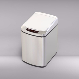 13 gallon stainless eco-friendly automatic kitchen sensor trash can