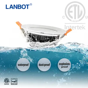 IP65 waterproof outdoor high quality 3inch 4inch 6inch dimmable recessed led downlight