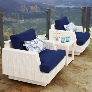 Nouveaux modèles de luxe 2015 <span class=keywords><strong>printemps</strong></span>, blanc, couple balcon. conversation café, sofa set - Product Image 1